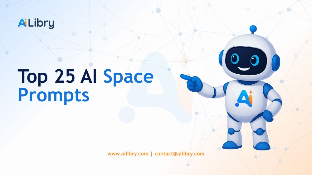 top 25 ai space prompts for image generation