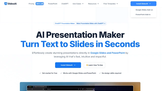 Slides AI screenshot